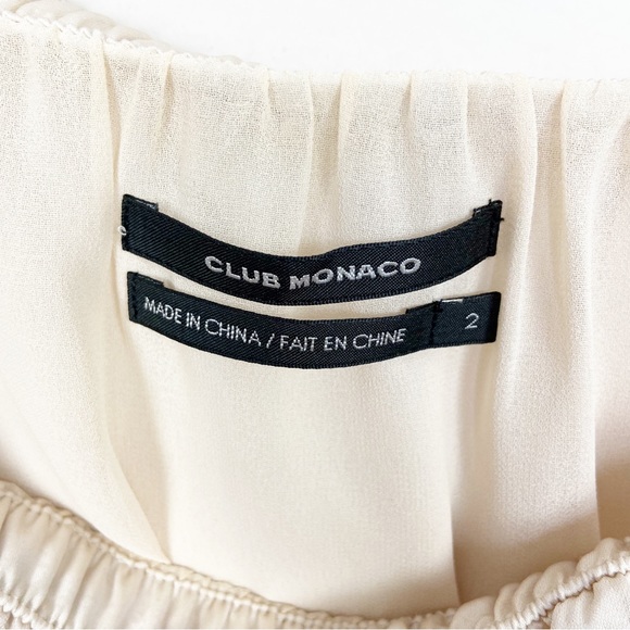 CLUB MONACO Silky Flutter Sleeve Dress - Picture 7 of 8